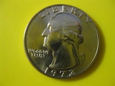1972 Washington Quarter Dollar