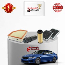 KIT TAGLIANDO 4 FILTRI BMW SERIE 5 G30 530 DIESEL 210KW 286CV DAL 2020 ->