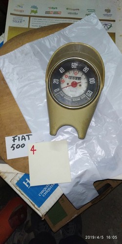 Fiat 500 conta - conta, chilometri