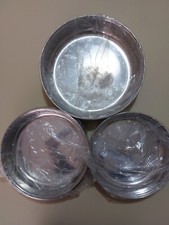 Set di 3 tegami da forno in acciaio