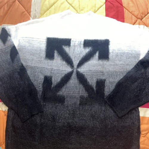 Maglione off white spazzolato - off,