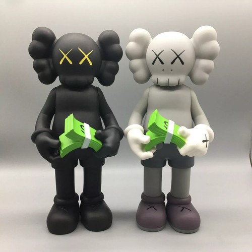 Kaws companion counting money - counting,