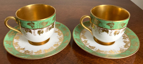 Royal worcester set tazze - worcester,