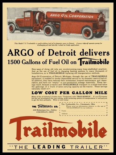 1929 trailmobile argo oil - argo,