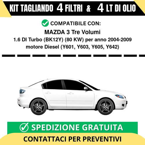 Tagliando per mazda tre - mazda,