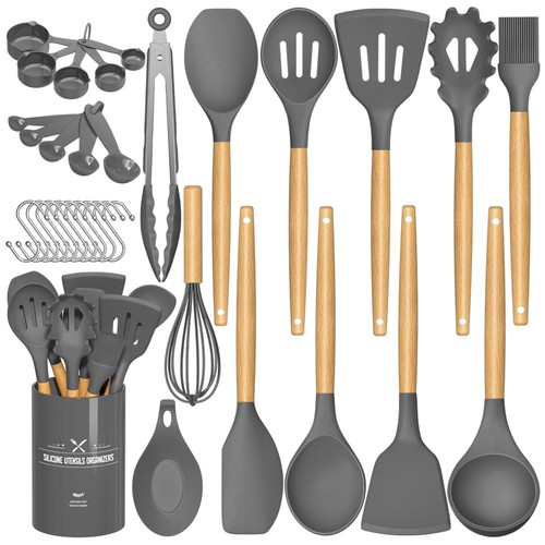 Set utensili silicone - set, in