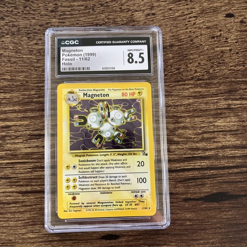 Magneton pokemon fossil 62 - pokemon, 11/62