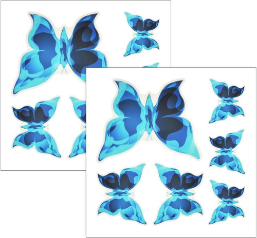 Pezzi farfalla - 2, 3d
