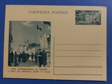 1952 intero postale Fiera