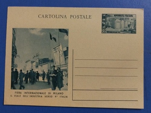 1952 intero postale - , fiera