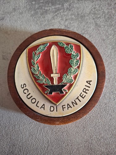 Fermacarte scuola fanteria - di,