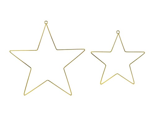 Set stelle metallo - stelle, in