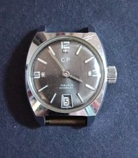 Montre Mécanique Femme de marque CP - 17 rubis - Incabloc. Vintage.  Fonctionne.