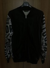 Felpa Giacchetto Moda Uomo Invernale Con Zip Taglia L