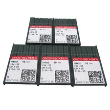 50 pezzi Groz-Beckert DPX35 134-35(R) 25/200 AGO PER PFAFF 145 335 545 1245+