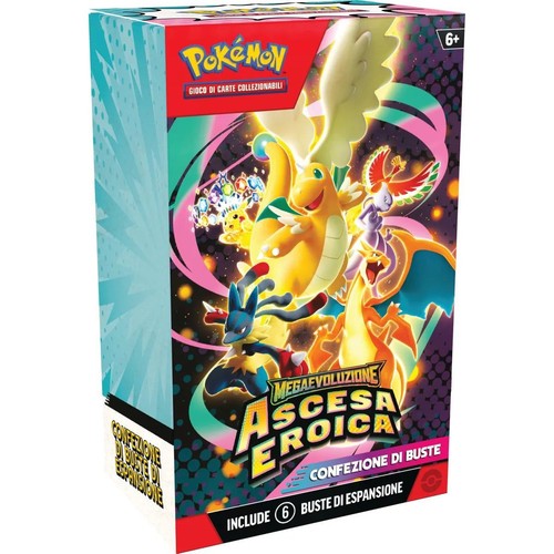 Pokemon tcg bundle buste - bundle, 6