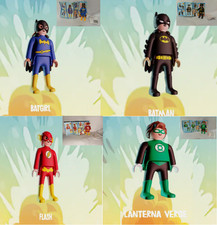 kinder sorpresa DC Playmobil
