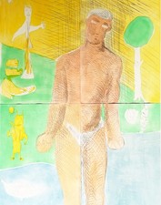 SANDRO CHIA  The spirit of growth  1991 acquaforte  acquatinta originale firmata