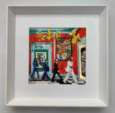 SERIGRAFIA  RENE' 20X20 "WALK