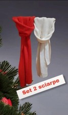 set sciarpe in maglia anni 2000