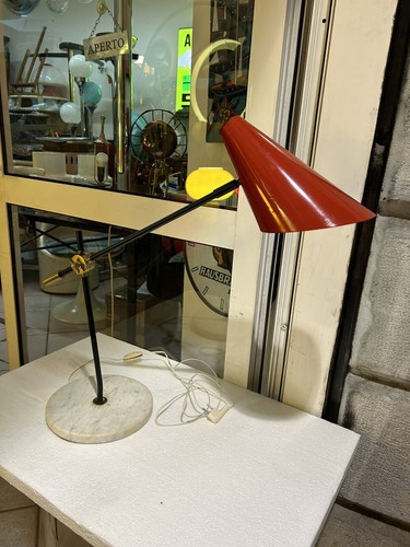 Lampada tavolo 50s con - lampada,