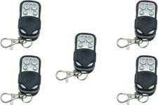 5 PZ. TELECOMANDO PER CANCELLO AUTOMATICO UNIVERSALE A 433,92 MHZ A CODICE FISSO