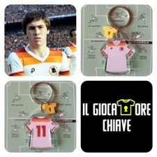 IL GIOCATORE CHIAVE.Portachiavi maglia ghiacciolo Roma Pouchain Carlo Ancelotti 
