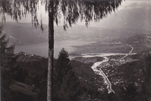 Farra alpago panorama 1954 - d'alpago,