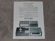 Pubblicità Marantz 1966