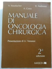 Oncologia chirurgica manuale - oncologia,