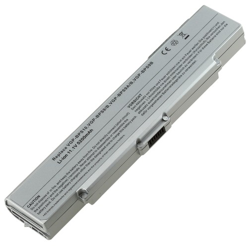 Batteria argento per sony vaio - argento,
