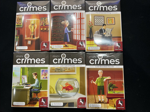 Mini crimes set - set, 6