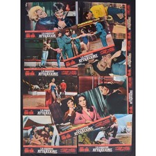 fotobuste LA GRANDE ATTRAZIONE circo pista trapezio circensi nancy kwan F85