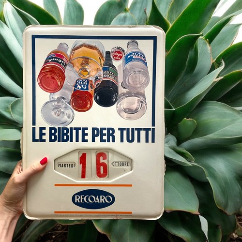 Calendario originale recoaro - calendario,