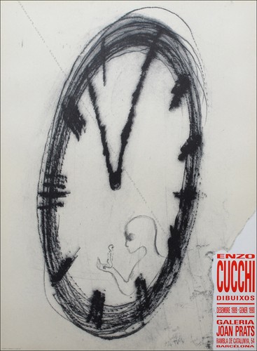 Enzo cucchi affiche - enzo,