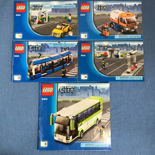 Lego city 8404 - 8404, libretti