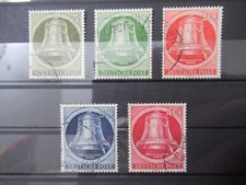 BERLINO 1951-52 SERIE COMPLETA N. 68-72 USATA CAT. € 115,00 (BA)