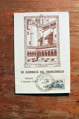 Cartolina commemorativa xii - commemorativa,