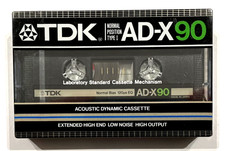 Tdk 90 audiocassetta - ad-x,