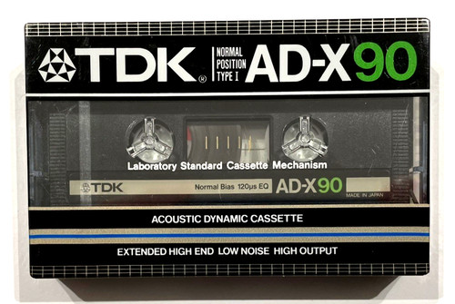 Tdk 90 audiocassetta - tdk, ad-x