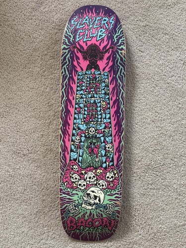 Bacon skateboards slayer - bacon,