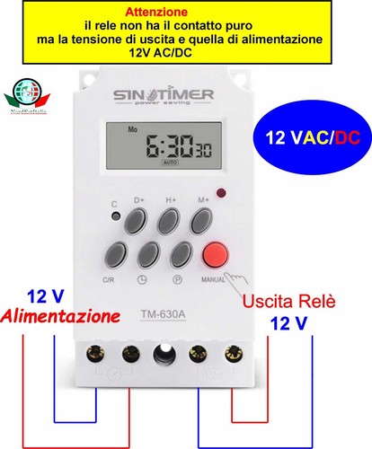 Timer temporizzatore v - temporizzatore,