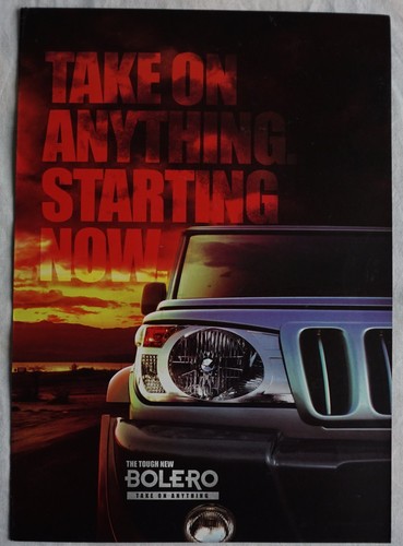 Mahindra bolero suv auto - bolero, (made