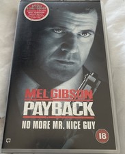Payback VHS Video Tape Mel