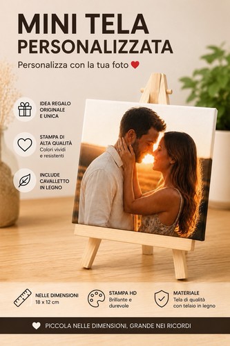 Stampa tela personalizzata - su,