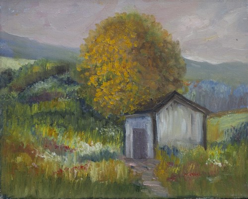 Dintorni alba paesaggio - -,