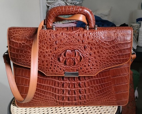 Borsa coccodrillo vero - coccodrillo, vero 