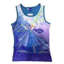 FROZEN canotta azzurra con