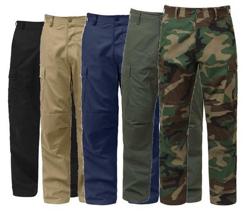 Pantaloni cargo militari bdu - pantaloni,