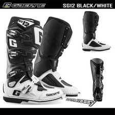 STIVALI CROSS ENDURO GAERNE SG 12 NERO BIANCO TAGLIA 43